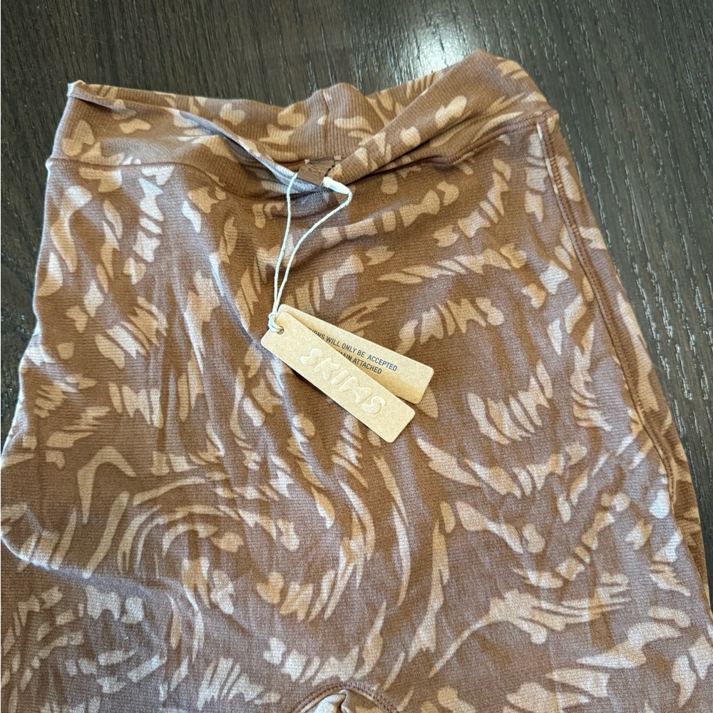 Skims Brown Patterned Intimates Set - image 5